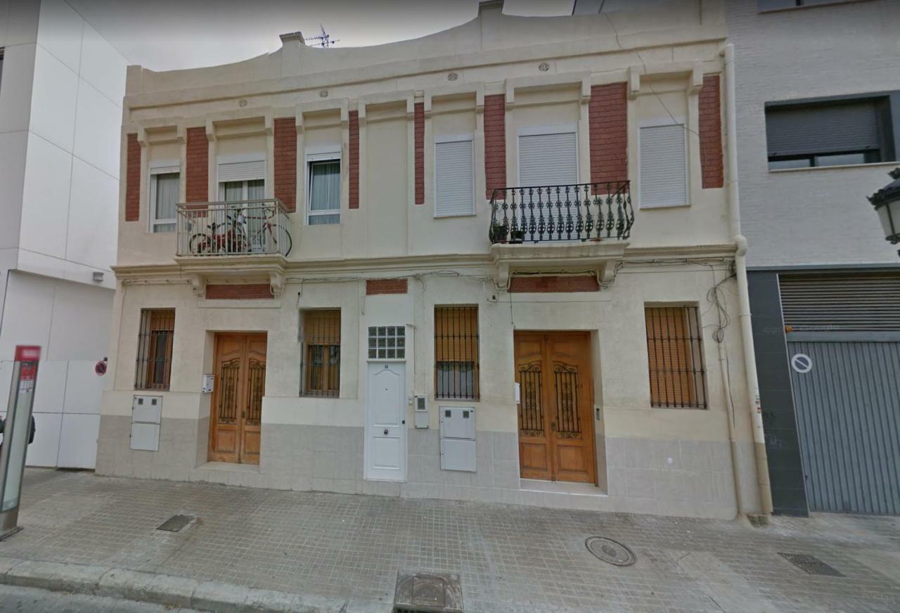 Old Fisherman'S House In Malvarrosa Beach Valencia Kültér fotó